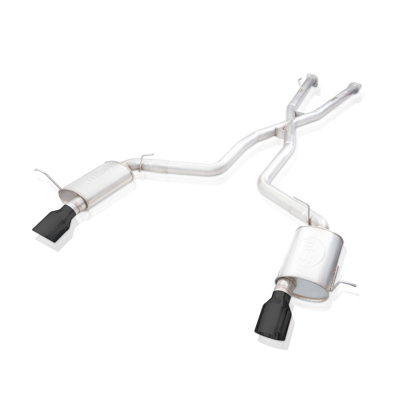 Stainless Works 18-19 Dodge Durango 6.4L Redline Catback Exhaust w/ Black Tips