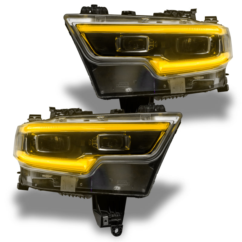 ORACLE Lighting Oracle 19-21 RAM 1500 Projector LED Headlight DRL Kit - ColorSHIFT RGBW+A w/o Controller