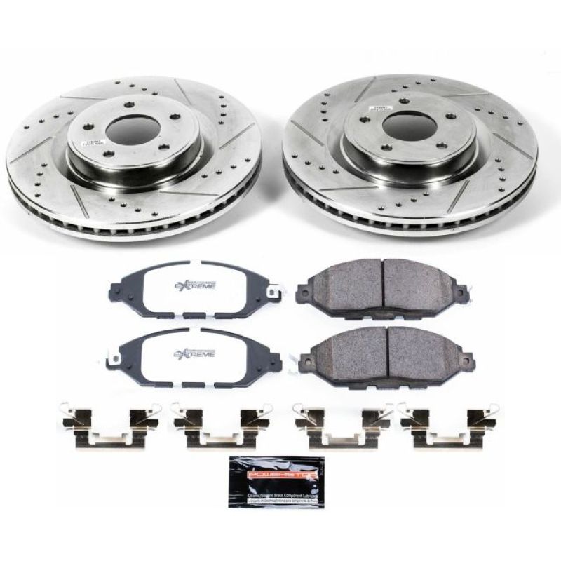 PowerStop Power Stop 2013 Infiniti JX35 Front Z36 Truck & Tow Brake Kit