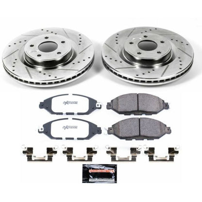 PowerStop Power Stop 2013 Infiniti JX35 Front Z36 Truck & Tow Brake Kit