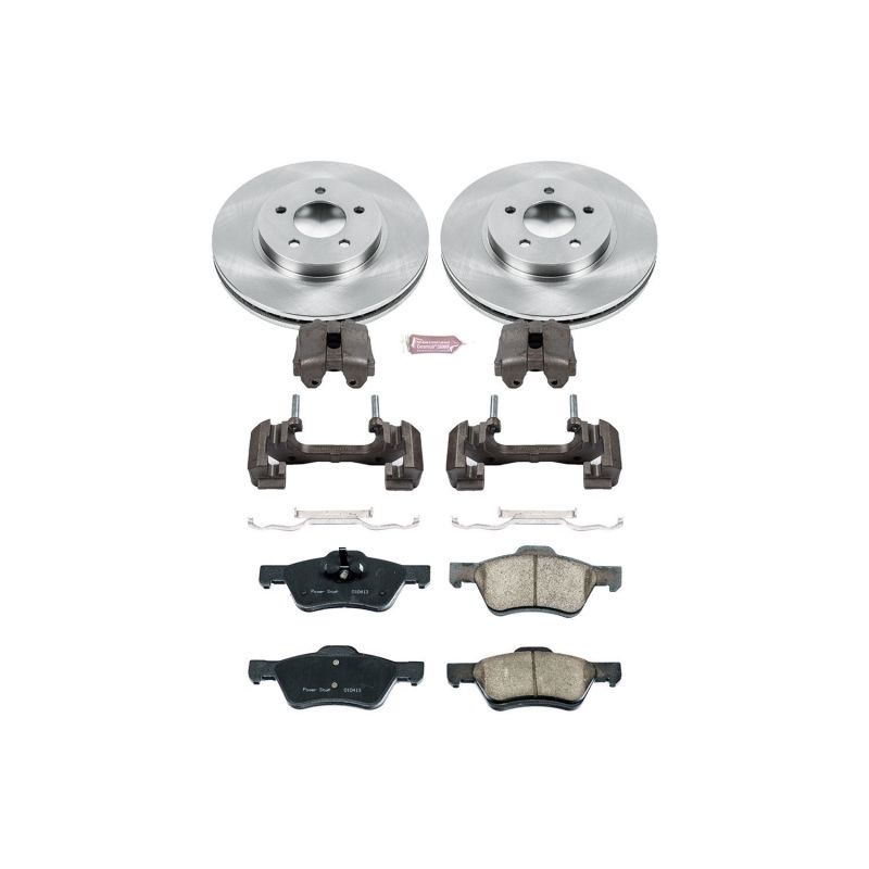 PowerStop Power Stop 10-12 Ford Escape Front Autospecialty Brake Kit w/Calipers