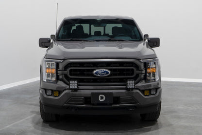 Diode Dynamics 21-22 Ford F-150 SS5 Bumper LED Pod Light Kit - Yellow Pro Combo