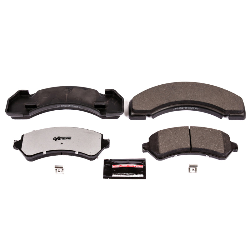 PowerStop Power Stop 94-00 Chevrolet C3500HD Front or Rear Z36 Truck & Tow Brake Pads w/Hardware
