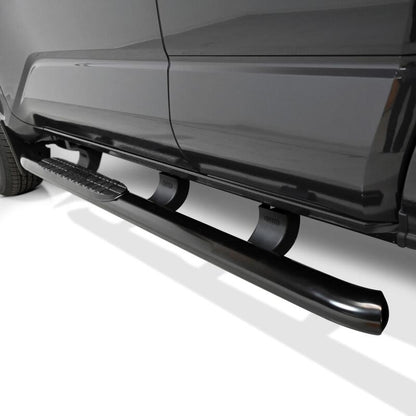 Westin 24-25 Toyota Tacoma XtraCab PRO TRAXX 4 Oval Nerf Step Bars - Black