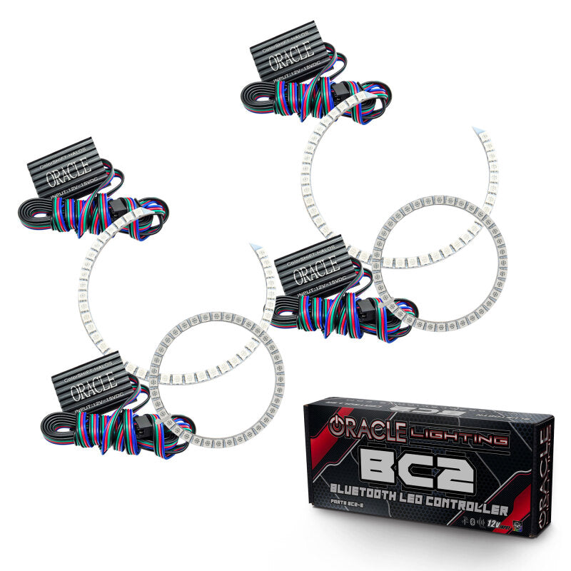 ORACLE Lighting Oracle Mazda 3 10-12 Halo Kit - ColorSHIFT w/ BC1 Controller