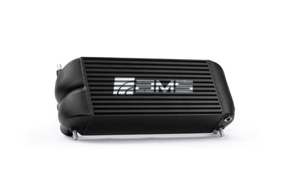 AMS Performance 2015+ Ford F-150 & Raptor 2.7L/3.5L EcoBoost Stock Loc Intercooler (Black w/o Logo)