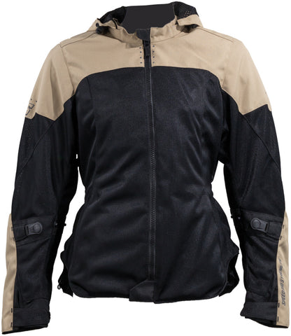 Speed and Strength Starstruck Mesh Jacket Trench Tan/Black Womens - XL