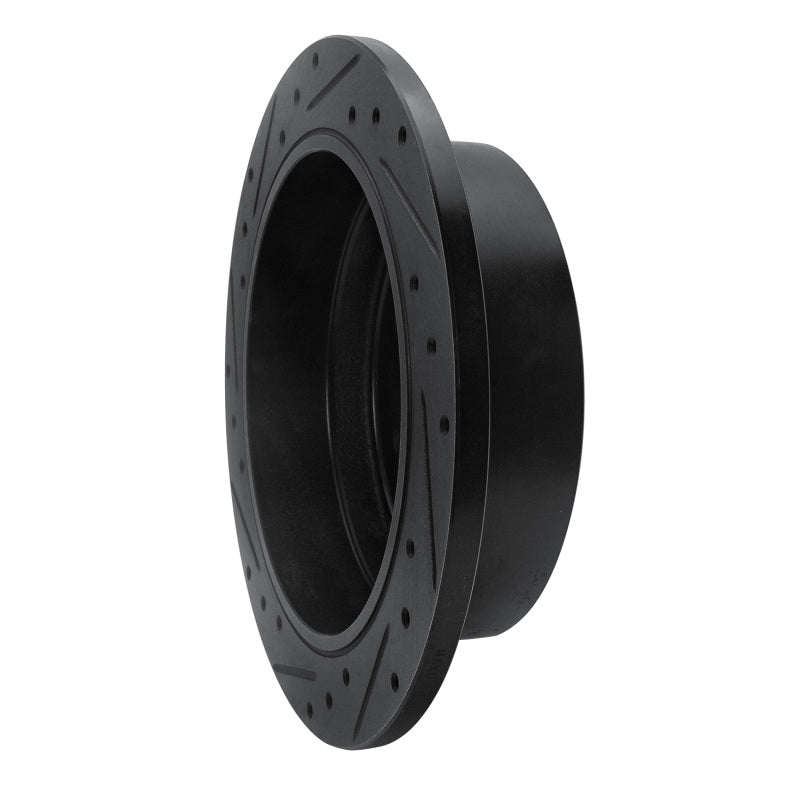 R1 Concepts R1 97-04 Ford F-150 4WD Rear Right Drilled & Slotted Black Brake Rotor