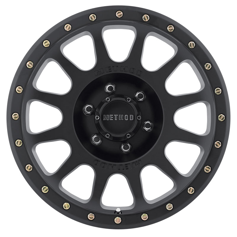 Method Wheels Method MR305 NV 20x9 +18mm Offset 6x5.5 108mm CB Matte Black Wheel