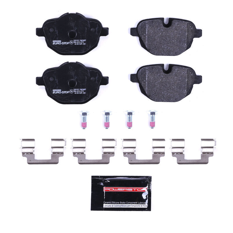 PowerStop Power Stop 14-20 BMW i8 Euro-Stop ECE-R90 Rear Brake Pads