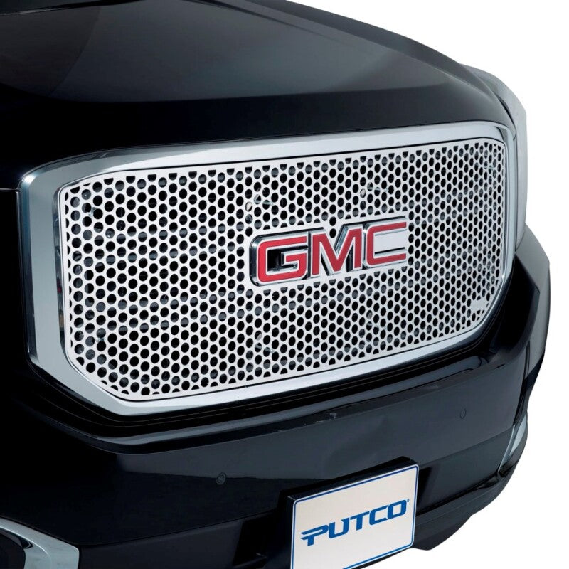 Putco 09-12 Ford F-150 (Lariat & King Ranch Only) 6pc Grille Punch Stainless Steel Grilles