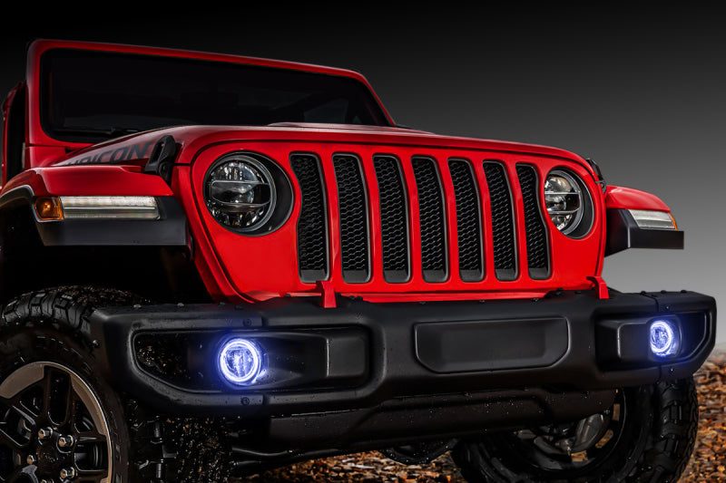 ORACLE Lighting Oracle Jeep Wrangler JL/Gladiator JT LED Surface Mount Fog Light Halo Kit - White