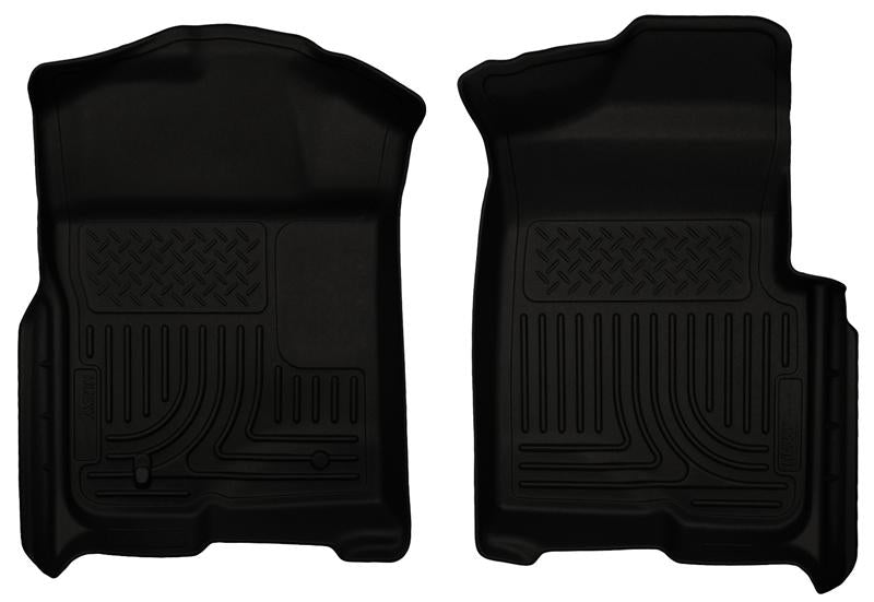 Husky Liners 09-12 Ford F-150 Regular/Super/Super Crew Cab WeatherBeater Black Floor Liners