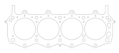 Cometic Gasket Cometic Ford SB V8 World Products Man OinWar .040in MLS Cyl Head Gasket-4.080in Bore-6 Bolt