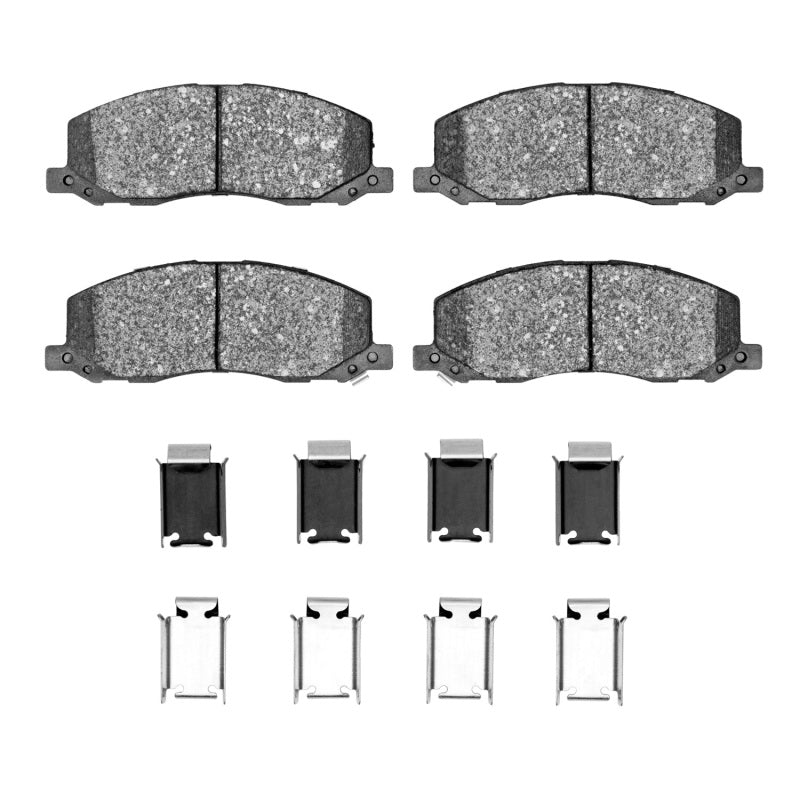 DFC 11-11 Saab 9-5 Front 5000 Advanced Low Metallic Brake Pads and Hardware Kit