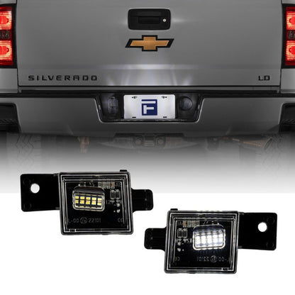 Form Lighting Chevrolet/GMC LED License Plate Lights (Pair)