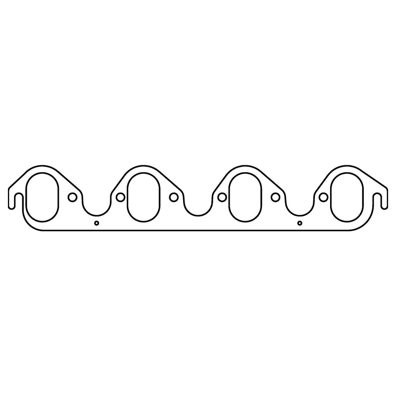 Cometic Gasket Cometic Ford 385 Series V8 .030in MLS Exhaust Mani Gasket Set-2.350in x 1.550in Oval Ports