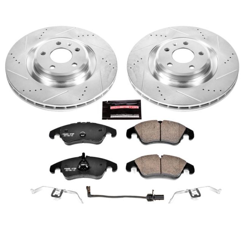 PowerStop Power Stop 10-11 Audi S4 Front Z23 Evolution Sport Brake Kit