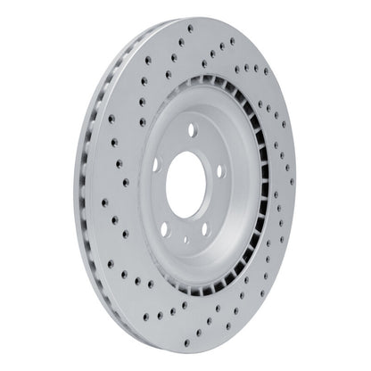 DFC 08-25 Audi S5 Rear Right Drilled Geoperformance Rotor