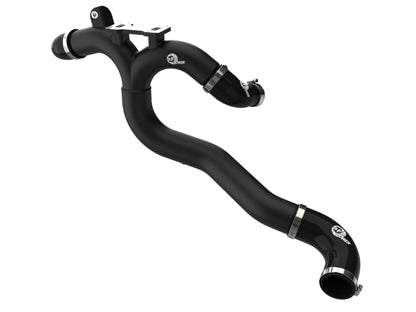 aFe 19-26 Genesis G70 V6 3.3L (tt) BladeRunner Aluminum Hot Charge Pipe - Black