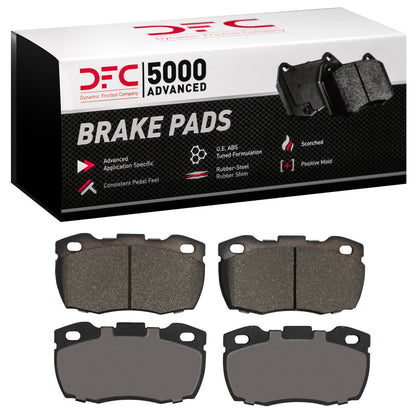 DFC 93-16 Land Rover Defender 90 Front 5000 Advanced Low Metallic Brake Pads