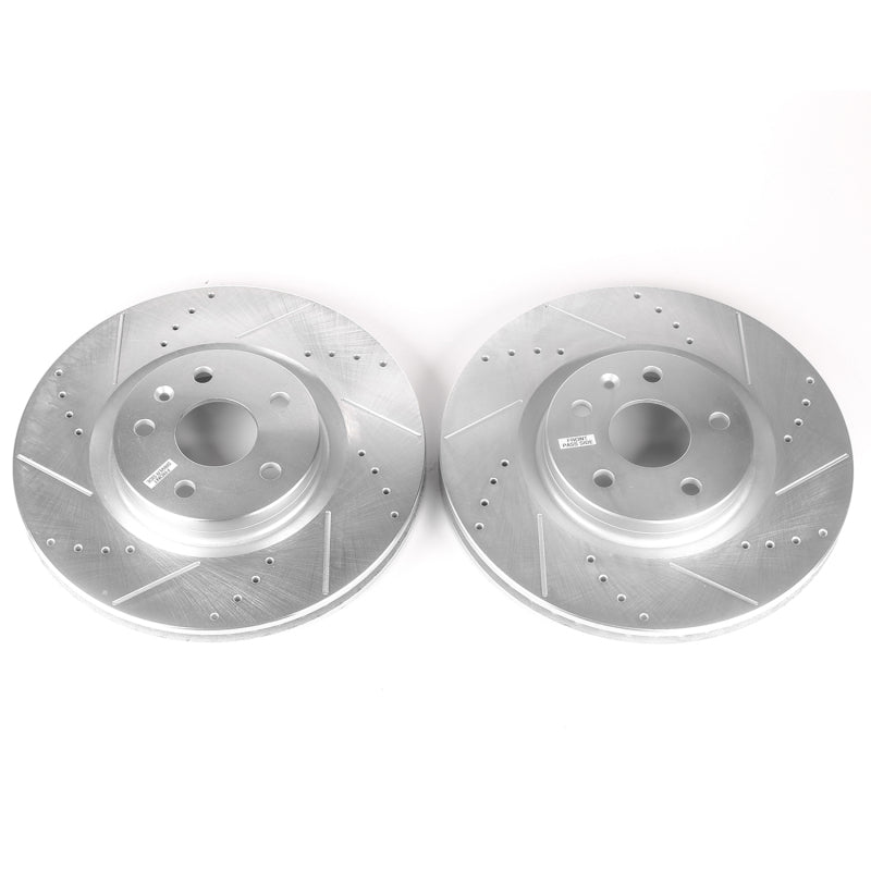 PowerStop Power Stop 14-17 Buick Regal Front Evolution Drilled & Slotted Rotors - Pair