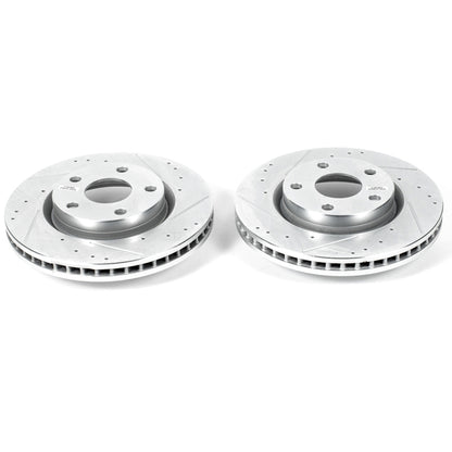 PowerStop Power Stop 08-09 Pontiac G8 Front Evolution Drilled & Slotted Rotors - Pair