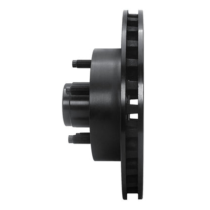 R1 Concepts R1 95-97 Ford Ranger (USA/Canada) Front Left Drilled & Slotted Black Brake Rotor