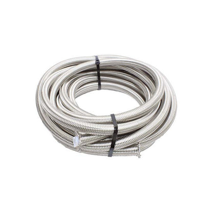 Snow Performance Snow 8AN Braided Stainless PTFE Hose - 15ft