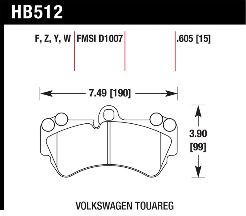 Hawk Performance Hawk HPS Street Brake Pads