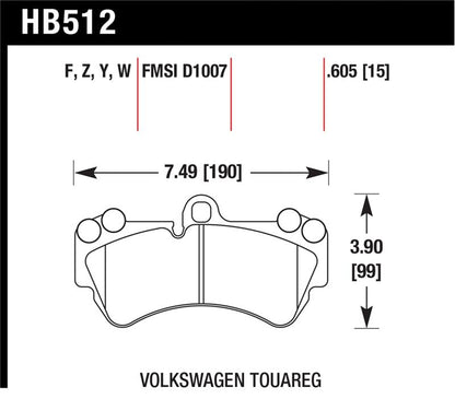 Hawk Performance Hawk HPS Street Brake Pads