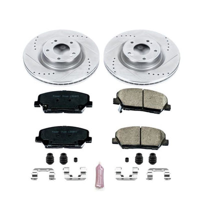 PowerStop Power Stop 10-16 Hyundai Genesis Coupe Front Z23 Evolution Sport Brake Kit