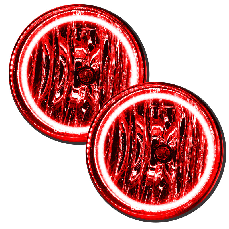 ORACLE Lighting Oracle 96-02 Dodge Viper GTS LED Fog Light Halo Kit - Red