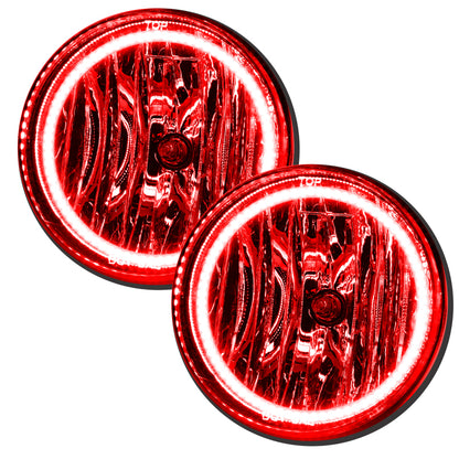 ORACLE Lighting Oracle 96-02 Dodge Viper GTS LED Fog Light Halo Kit - Red