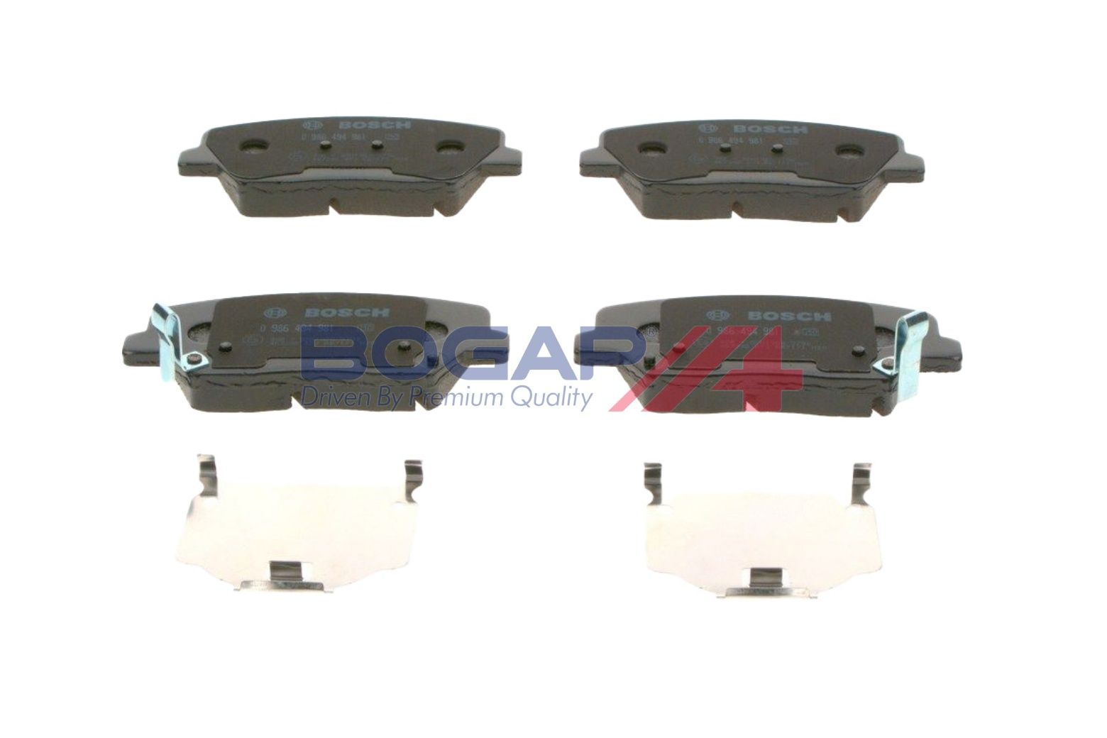 BOGAP Y8210243 Brake Pad Set, Disc Brake | ML Performance Car Parts