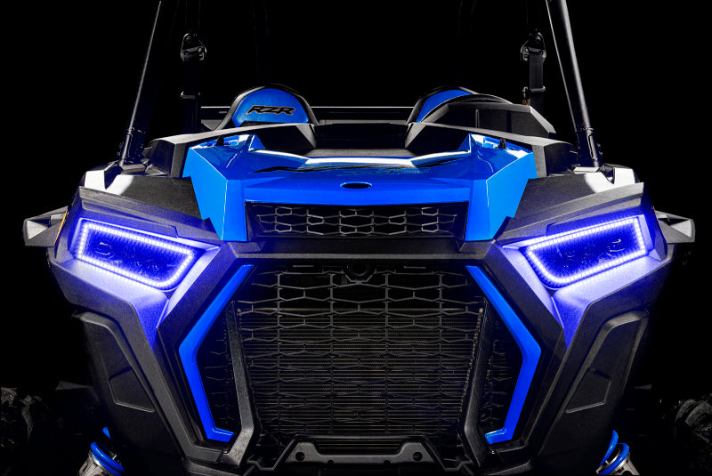 ORACLE Lighting Oracle 1421 Polaris RZR 900/1000 Turbo Dynamic RGB+A Seq Turn Signal Headlight Halo Kit