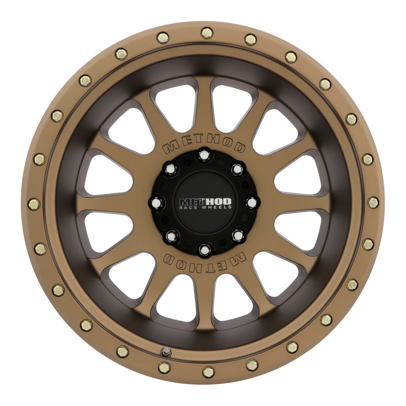 Method Wheels Method MR605 NV 20x10 -24mm Offset 8x170 124.9mm CB Method Bronze Wheel