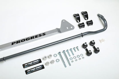 Progress Technology Progress Tech 94-01 Acura Integra Rear Sway Bar (22mm - Adjustable) Incl Bar Brace and Adj End Links