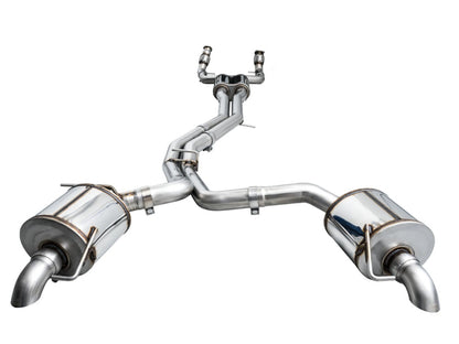 AWE Tuning Audi 2019-2023 C8 A6/A7 3.0T Touring Edition Cat-Back Exhaust- Turn Downs