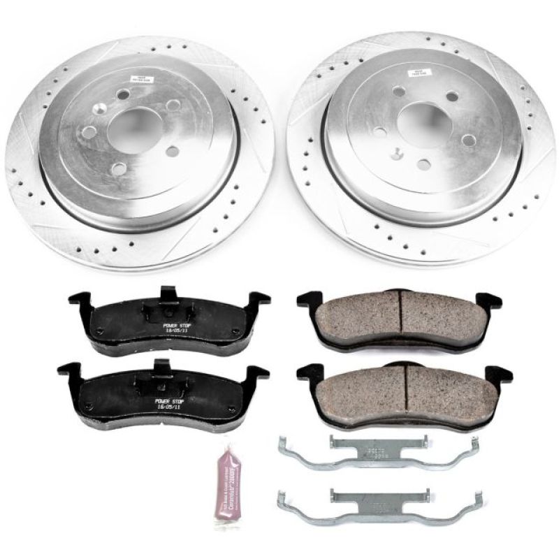 PowerStop Power Stop 13-18 Lincoln MKT Rear Z23 Evolution Sport Brake Kit