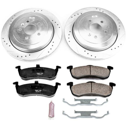 PowerStop Power Stop 13-18 Lincoln MKT Rear Z23 Evolution Sport Brake Kit