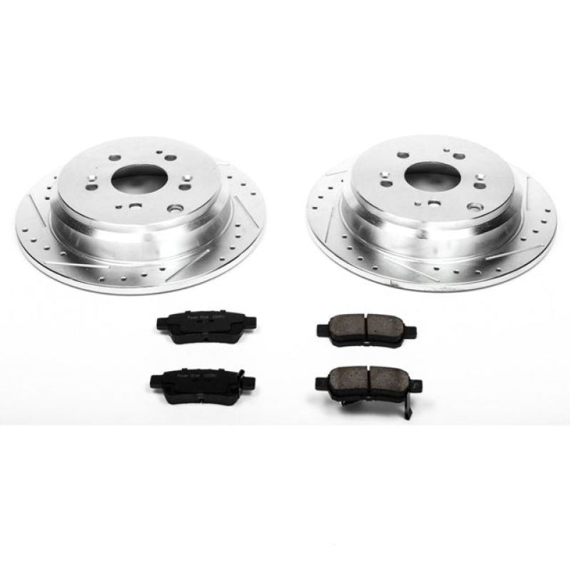 PowerStop Power Stop 05-10 Honda Odyssey Rear Z23 Evolution Sport Brake Kit