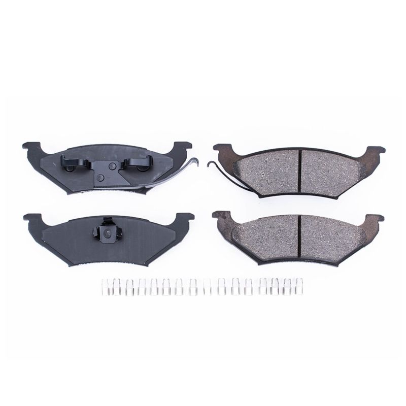 PowerStop Power Stop 92-95 Ford Crown Victoria Rear Z17 Evolution Ceramic Brake Pads w/Hardware
