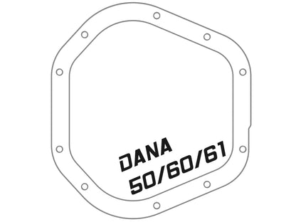 aFe Power Front/Rear Diff Cover Kit w/ Oil 99-16 Ford F-250/F-350 V8 (Dana 60/Super 60 & Sterling)