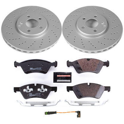 PowerStop Power Stop 07-09 Mercedes-Benz E350 Front Euro-Stop Brake Kit
