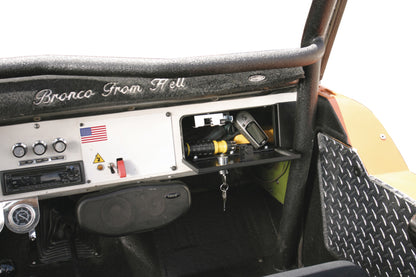 Tuffy Products Tuffy Bronco Security Glovebox 196677- Black