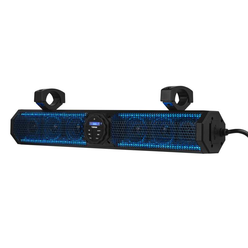 DS18 26in Soundbar 6 Speakers Amplified Bluetooth RGB Lightning 100 Watts RMS