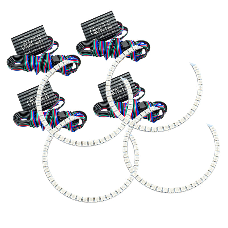 ORACLE Lighting Oracle Chevrolet Sonic 12-16 Halo Kit - ColorSHIFT w/o Controller