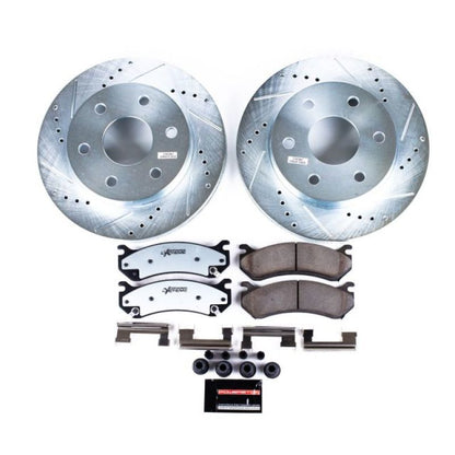 PowerStop Power Stop 02-06 Cadillac Escalade Front Z36 Truck & Tow Brake Kit