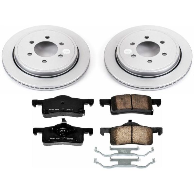 PowerStop Power Stop 02-06 Ford Expedition Rear Z17 Evolution Geomet Coated Brake Kit